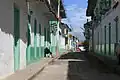 Calle colonial de El Cocuy.