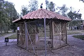 Balneario de Camarena de la Sierra (Teruel), detalle de  la «Fuente de los Baños», Año 1890 (2017).