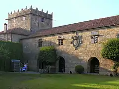 Vista desde un patio interior.