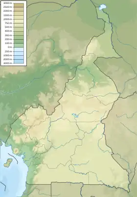 Parque nacional de Takamanda ubicada en Camerún