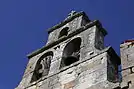 Campanario de la iglesia de San Pelayo en Arnedo