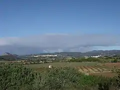 El castillo de Macastre es visible desde el de Turís.