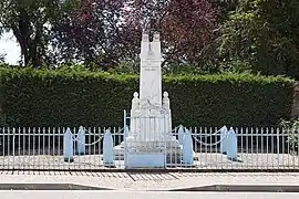 El monumento a los caídos.