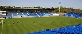 Vista interior del estadio.