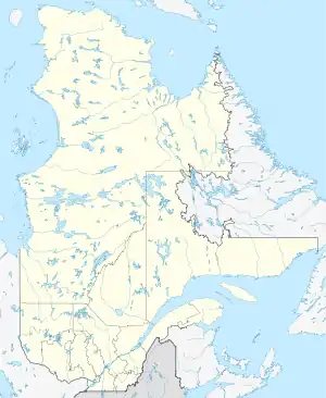 Senneterre ubicada en Quebec