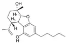 Chemical structure of cannabielsoin.