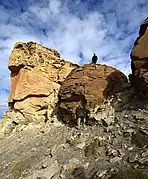 Concreciones Cannonball en Jameson Land, East Greenland.