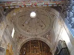 Cúpula de la capilla mayor.