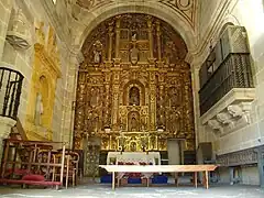 Capilla de los Rugama en su palacio.