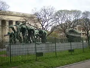 Monumento Canto al trabajo capo lavoro u obra cumbre de Rogelio Yrurtia.