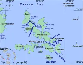 Mapas de las islas