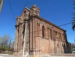 "Capilla Hijas de la Caridad de San Vicente de Paul, declarada Monumento Nacional el 16 de noviembre de 1984"