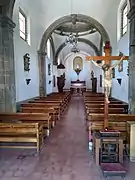 Interior de la capilla