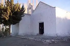 Capilla de Achango, Iglesia