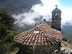 Capilla del Tisure, vista desde atrás.