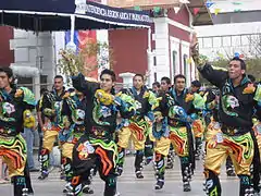 Caporales en Arica (Chile)