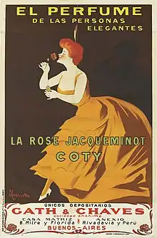 La Rose Jacqueminot (Coty)