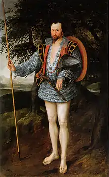 Capitán Thomas Lee, óleo sobre lienzo, 1594