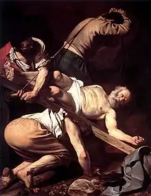 Crucifixión de San Pedro (Caravaggio)