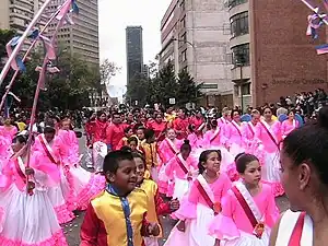 Carnaval de Bogotá en el año 2006.