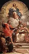 Carlo Maratta:Disputa sobre la Inmaculada Concepción