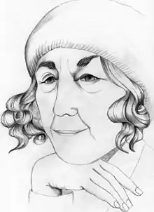 Retrato de Carmen Martín Gaite