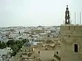 Carmona vista desde lo alto de la Puerta de Sevilla.