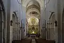 Interior de Santa María del Camino