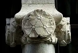 Ornamentación de columna