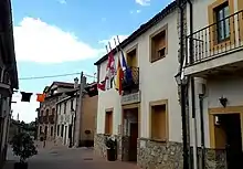 Casa consistorial de Sotosalbos, sede del ayuntamiento