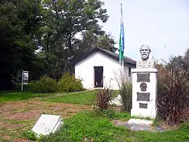 Casa natal de Guillermo Enrique Hudson en la reserva homónima.