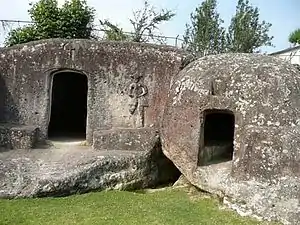 Casa de Piedra en el municipio de Zacualtipán de Ángeles.