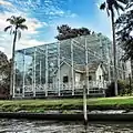 Vista de la Casa Museo Sarmiento desde el Río Sarmiento.