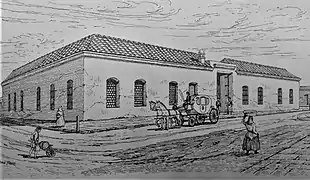 Casa del Gobernador Sede del Poder Ejecutivo  (1830-1880)