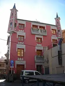 Casa del cura de Ulea.