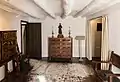 Escritorio en el salón.