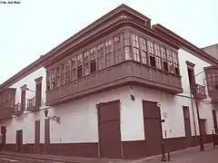 Esquina de los jirones Ica y Caylloma