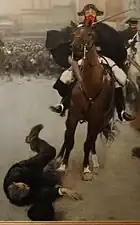 Detalle del guardia civil