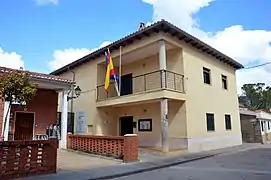 Edificio de la Mancomunidad de Municipios Rincón de Ademuz en Casas Altas (2018).