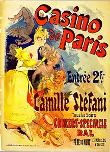 Casino de Paris,Camille Stéfani, 1891