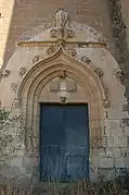 Portada de la iglesia