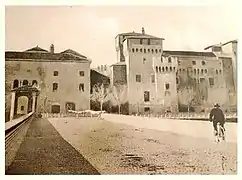 El castillo en 1910