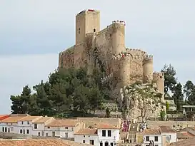 Castillo de Almansa en 2010.