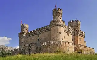 Castillo nuevo de Manzanares el Real