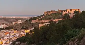 Panorámica del castillo