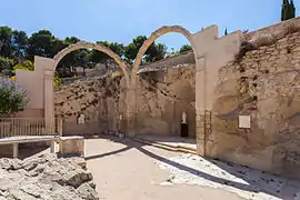 Restos de la iglesia