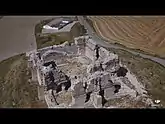  Vista del castillo desde un DJI Mavic2