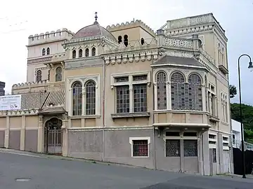 Castillo del Moro, por Gerardo Rovira, arquitectura neomudéjar, 1930.