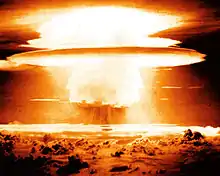 Le champignon atomique de Castle Bravo.