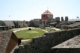 Patio interior del castillo